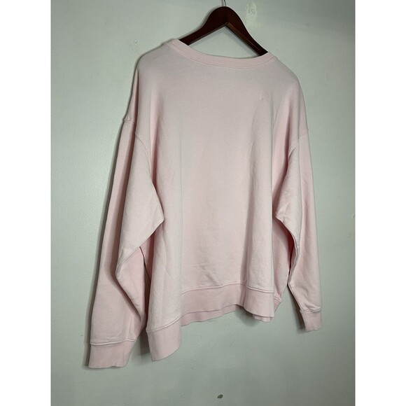 Wildfox Women's XXL Brunch Club Everyday Pink Sweatshirt NWT Crewneck Pullover - Picture 7 of 7